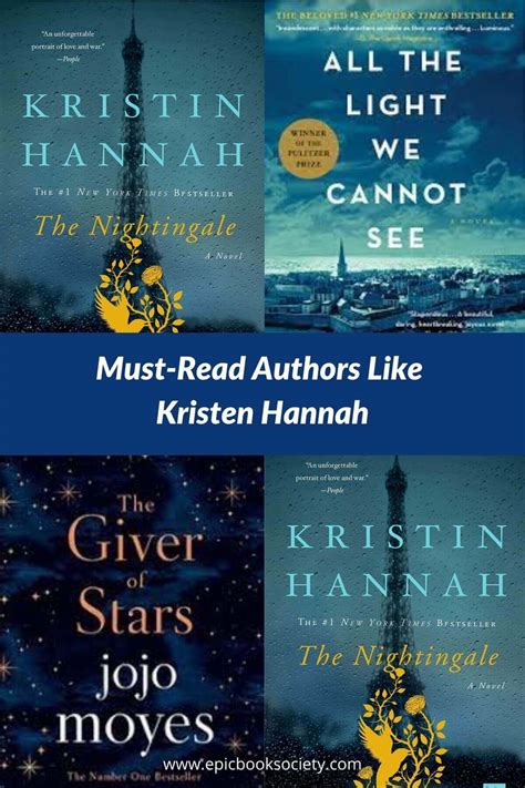 what authors are similar to kristin hannah